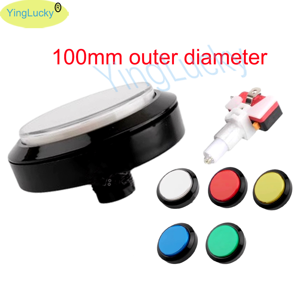 12V Arcade LED-knop 100 mm vla - Arcade Vibes recensie en prijs