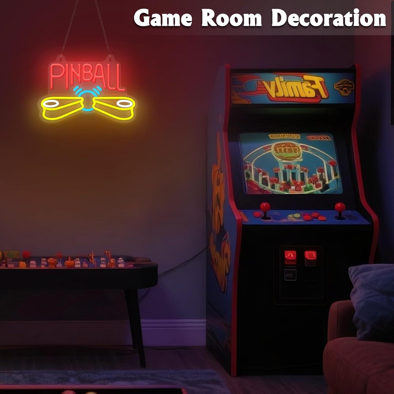 Pinball Neonbord Arcade USB-aa - Arcade Games & Vending Llc Photos recensie en prijs